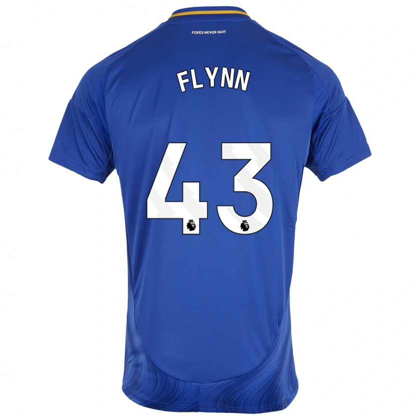 Danxen Kinder Shane Flynn #43 Blau Weiß Heimtrikot Trikot 2024/25 T-Shirt