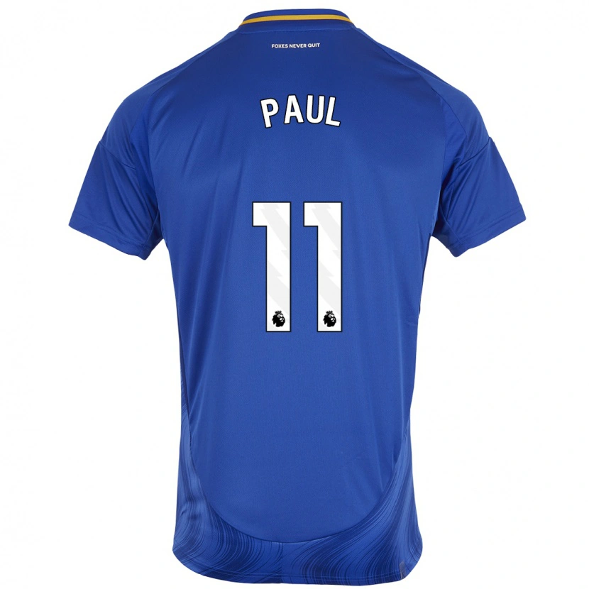 Danxen Kinder Lachante Paul #11 Blau Weiß Heimtrikot Trikot 2024/25 T-Shirt