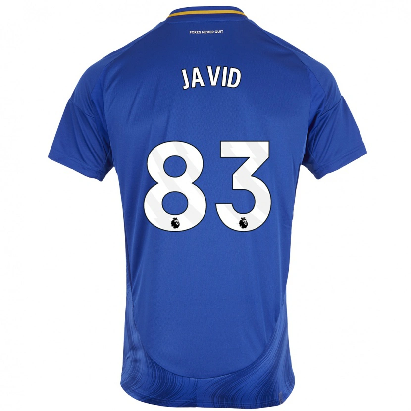 Danxen Kinder Abdullah Javid #83 Blau Weiß Heimtrikot Trikot 2024/25 T-Shirt