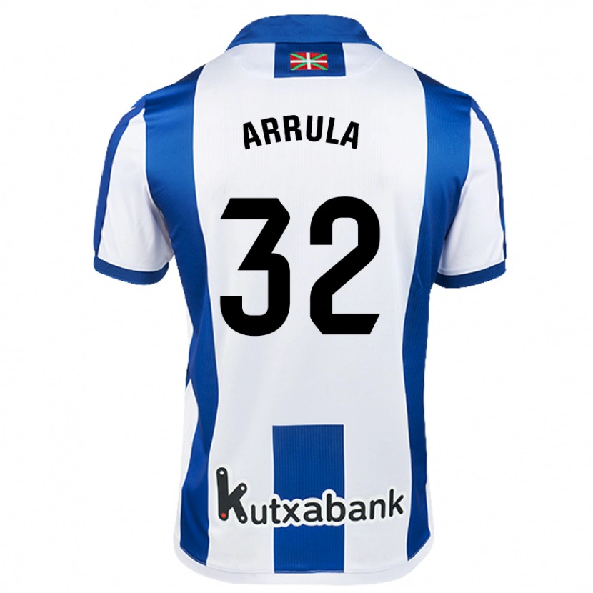 Danxen Kinder Julia Arrula #32 Weiß Blau Heimtrikot Trikot 2024/25 T-Shirt