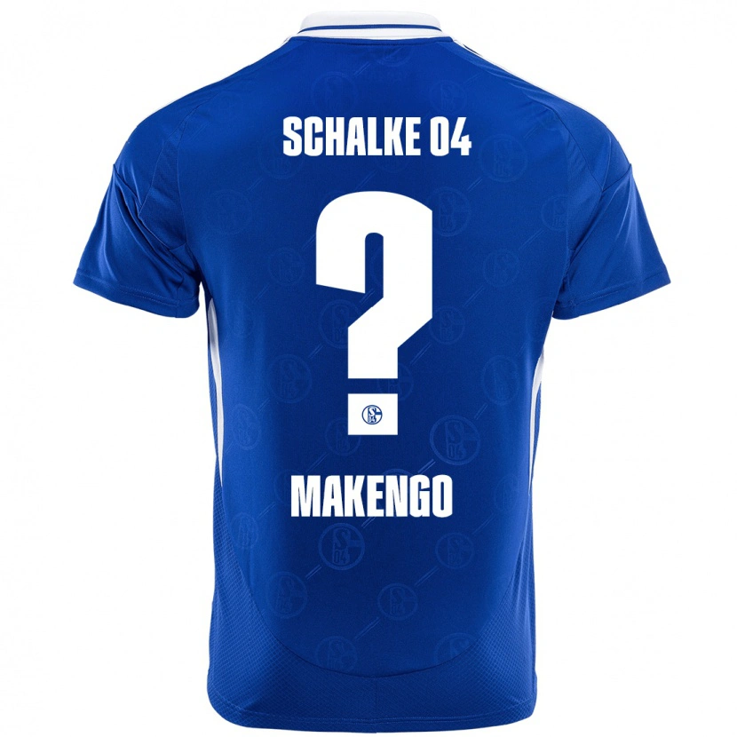 Danxen Kinder Richard Makengo #0 Königsblau Heimtrikot Trikot 2024/25 T-Shirt