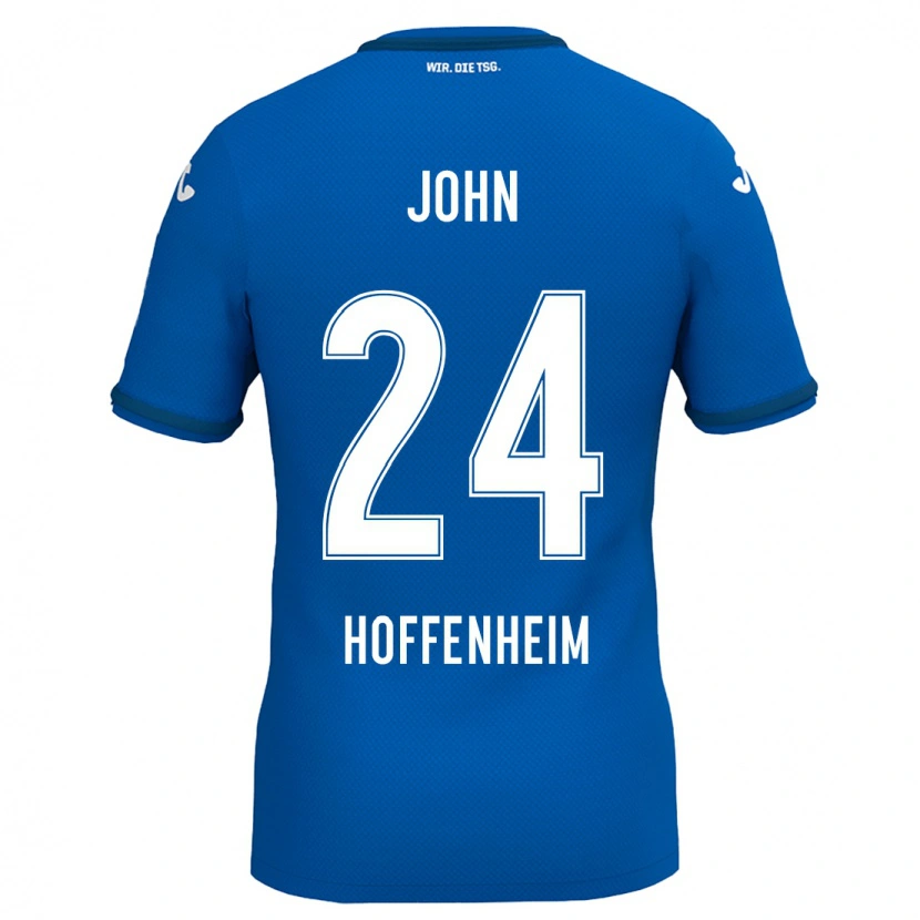 Danxen Kinder Marco John #24 Königsblau Heimtrikot Trikot 2024/25 T-Shirt