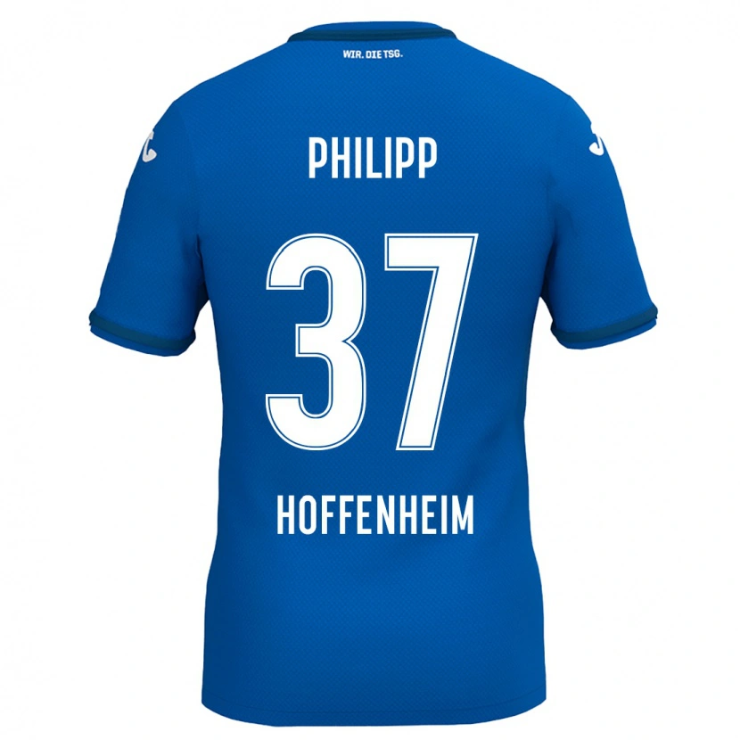 Danxen Kinder Luca Philipp #37 Königsblau Heimtrikot Trikot 2024/25 T-Shirt