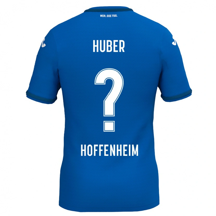 Danxen Kinder Benedikt Huber #0 Königsblau Heimtrikot Trikot 2024/25 T-Shirt