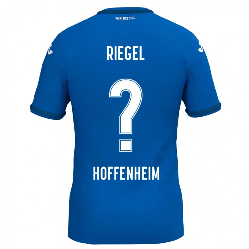 Danxen Kinder Adrian Riegel #0 Königsblau Heimtrikot Trikot 2024/25 T-Shirt