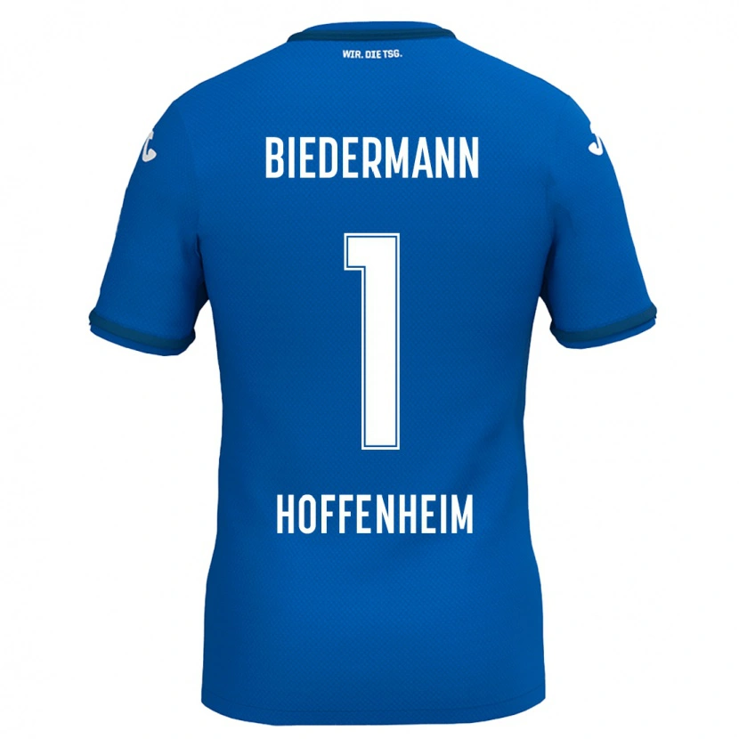 Danxen Kinder Nico Biedermann #1 Königsblau Heimtrikot Trikot 2024/25 T-Shirt