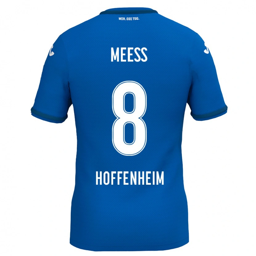 Danxen Kinder Jakob Meeß #8 Königsblau Heimtrikot Trikot 2024/25 T-Shirt