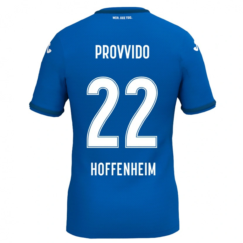 Danxen Kinder Luca Provvido #22 Königsblau Heimtrikot Trikot 2024/25 T-Shirt