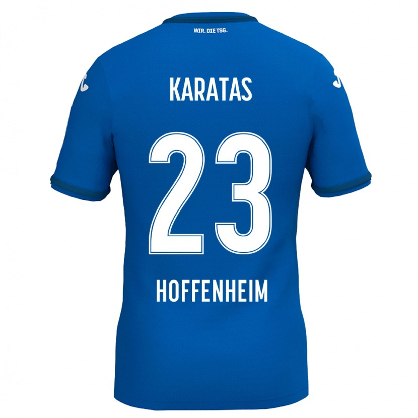 Danxen Kinder Can Karatas #23 Königsblau Heimtrikot Trikot 2024/25 T-Shirt