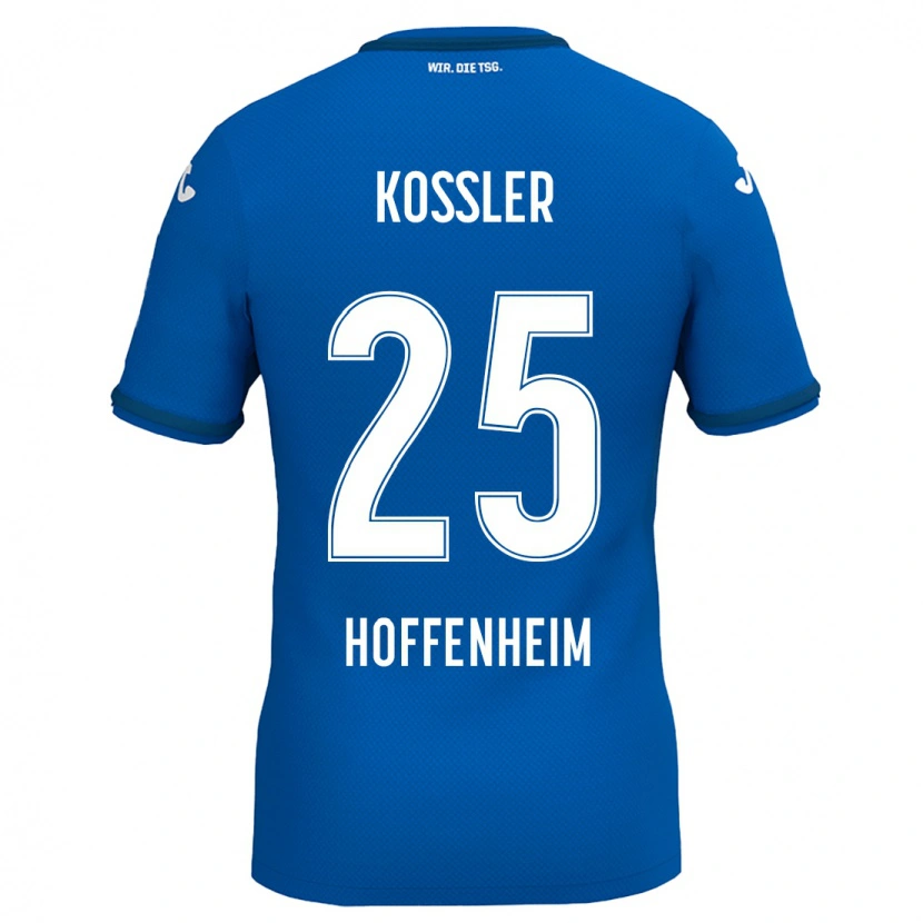 Danxen Kinder Melissa Kössler #25 Königsblau Heimtrikot Trikot 2024/25 T-Shirt