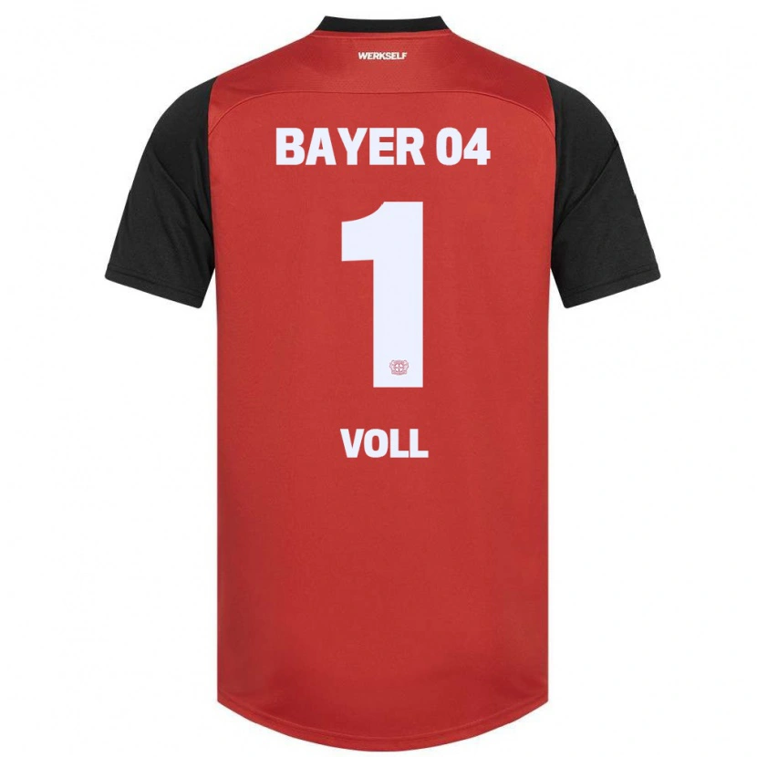 Danxen Kinder Charlotte Voll #1 Rot Schwarz Heimtrikot Trikot 2024/25 T-Shirt