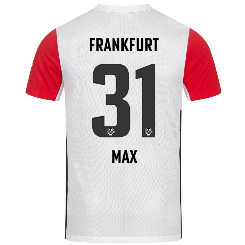 Danxen Kinder Philipp Max #31 Weiß Rot Heimtrikot Trikot 2024/25 T-Shirt