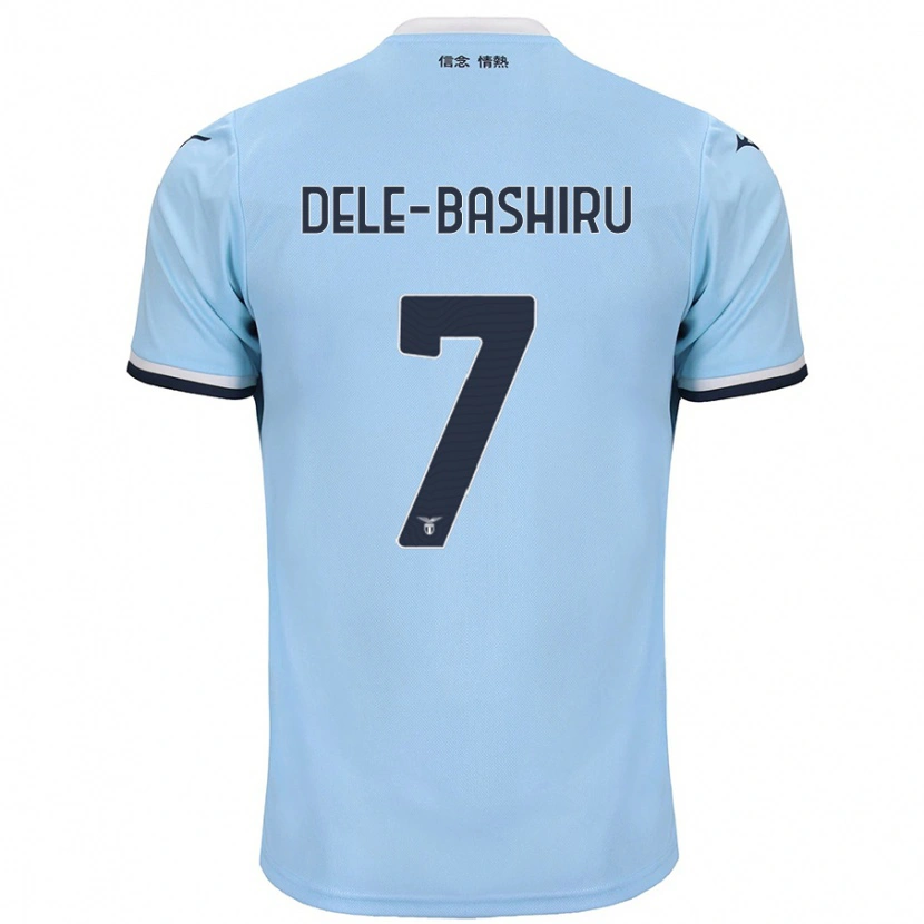 Danxen Kinder Fisayo Dele-Bashiru #7 Blau Heimtrikot Trikot 2024/25 T-Shirt