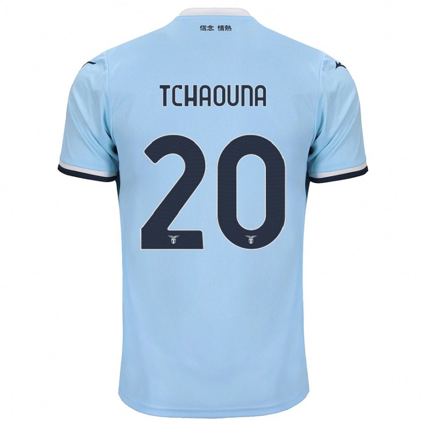 Danxen Kinder Loum Tchaouna #20 Blau Heimtrikot Trikot 2024/25 T-Shirt