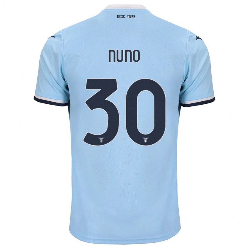 Danxen Kinder Nuno Tavares #30 Blau Heimtrikot Trikot 2024/25 T-Shirt