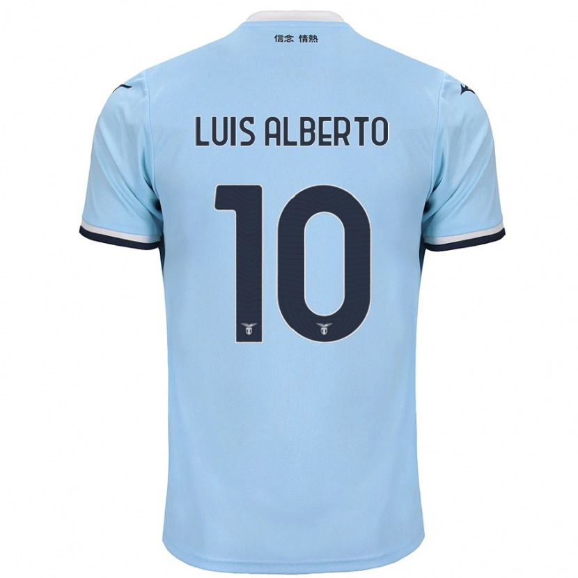 Danxen Kinder Luis Alberto #10 Blau Heimtrikot Trikot 2024/25 T-Shirt