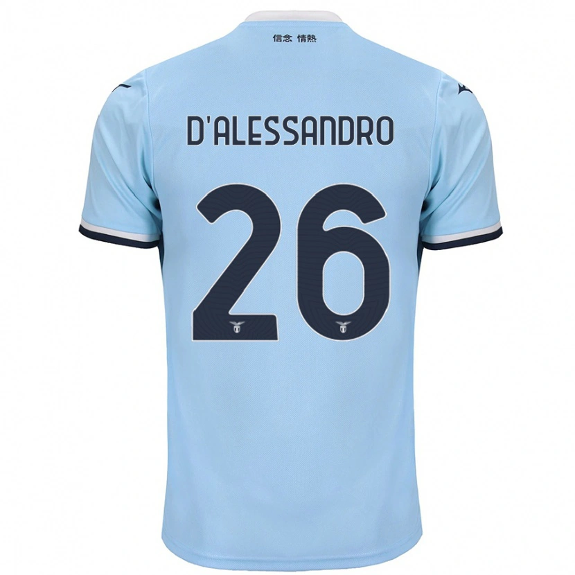 Danxen Kinder Mattya D'alessandro #26 Blau Heimtrikot Trikot 2024/25 T-Shirt