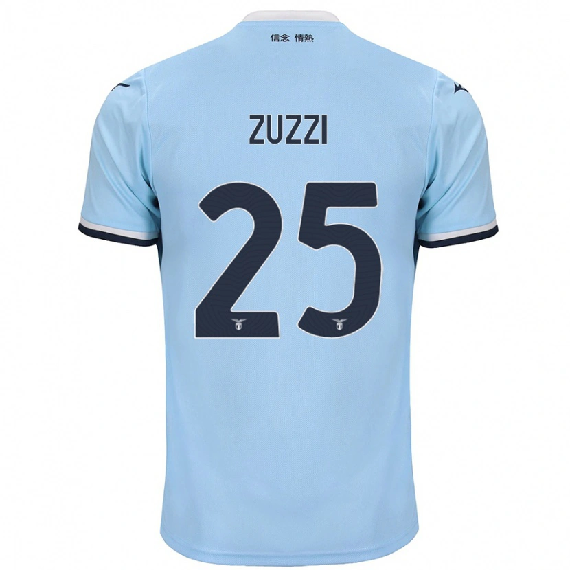 Danxen Kinder Giorgia Zuzzi #25 Blau Heimtrikot Trikot 2024/25 T-Shirt