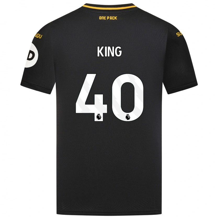 Danxen Kinder Tom King #40 Schwarz Auswärtstrikot Trikot 2024/25 T-Shirt