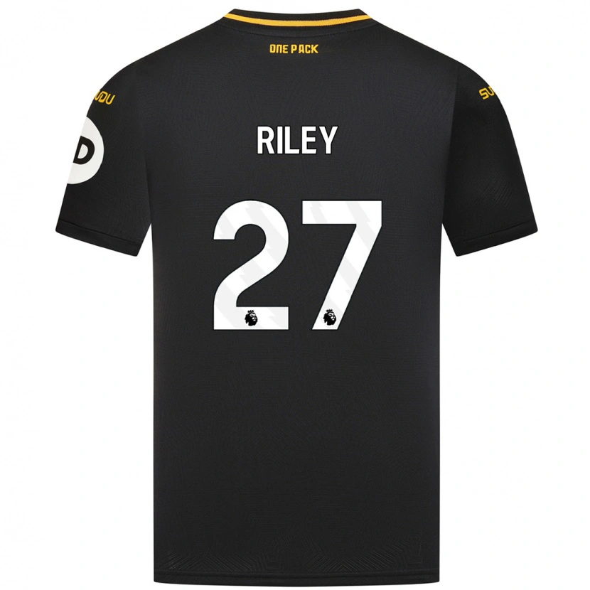 Danxen Kinder Lauren Riley #27 Schwarz Auswärtstrikot Trikot 2024/25 T-Shirt