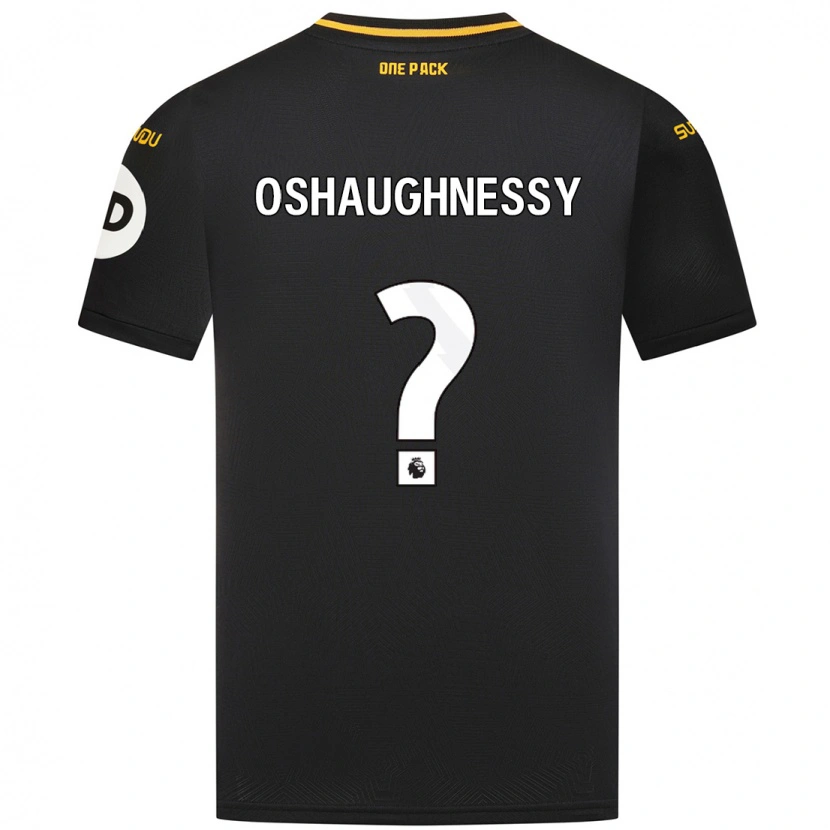 Danxen Kinder Joe Oshaughnessy #0 Schwarz Auswärtstrikot Trikot 2024/25 T-Shirt