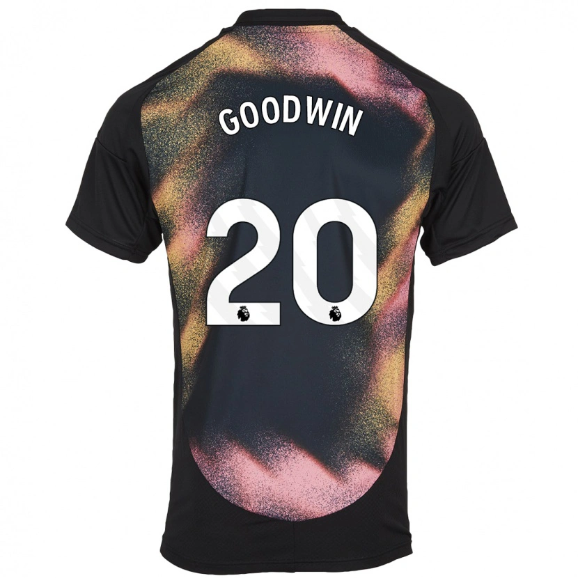 Danxen Kinder Missy Goodwin #20 Schwarz Weiß Auswärtstrikot Trikot 2024/25 T-Shirt