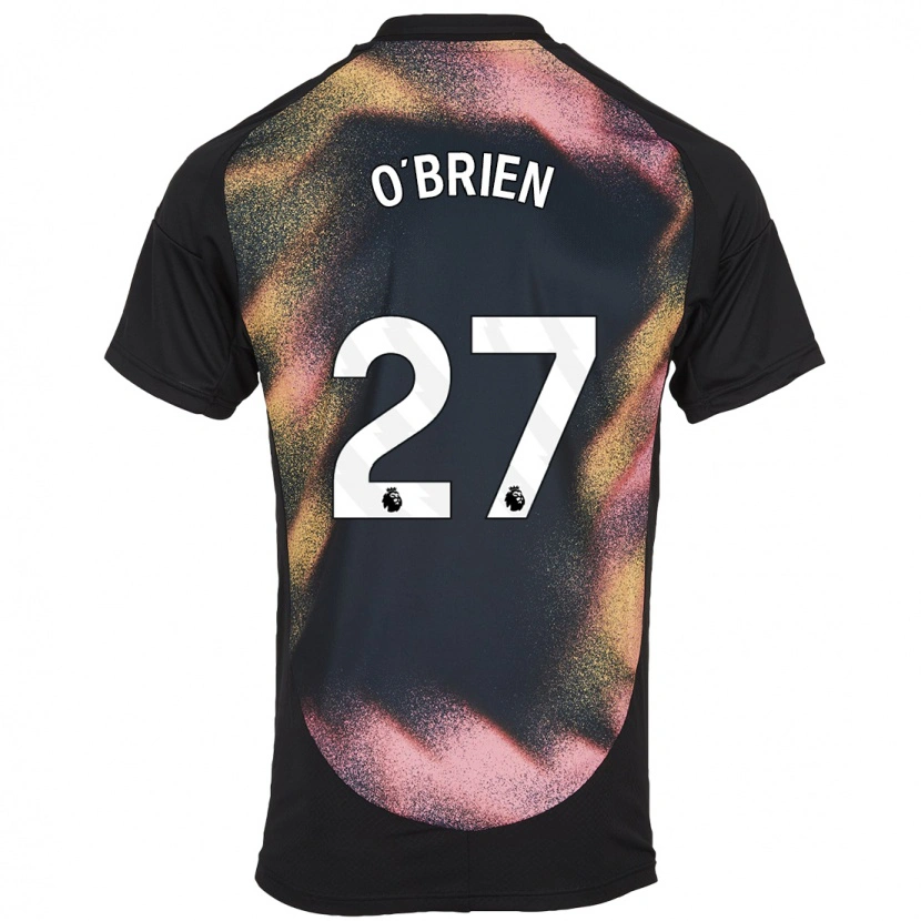 Danxen Kinder Shannon O'brien #27 Schwarz Weiß Auswärtstrikot Trikot 2024/25 T-Shirt