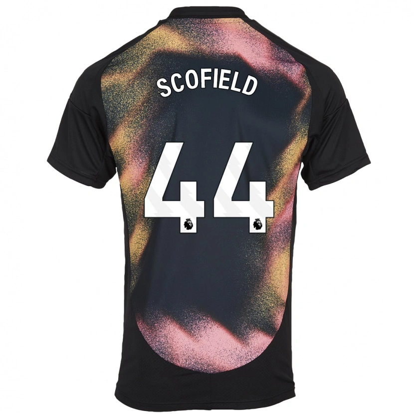 Danxen Kinder Connie Scofield #44 Schwarz Weiß Auswärtstrikot Trikot 2024/25 T-Shirt