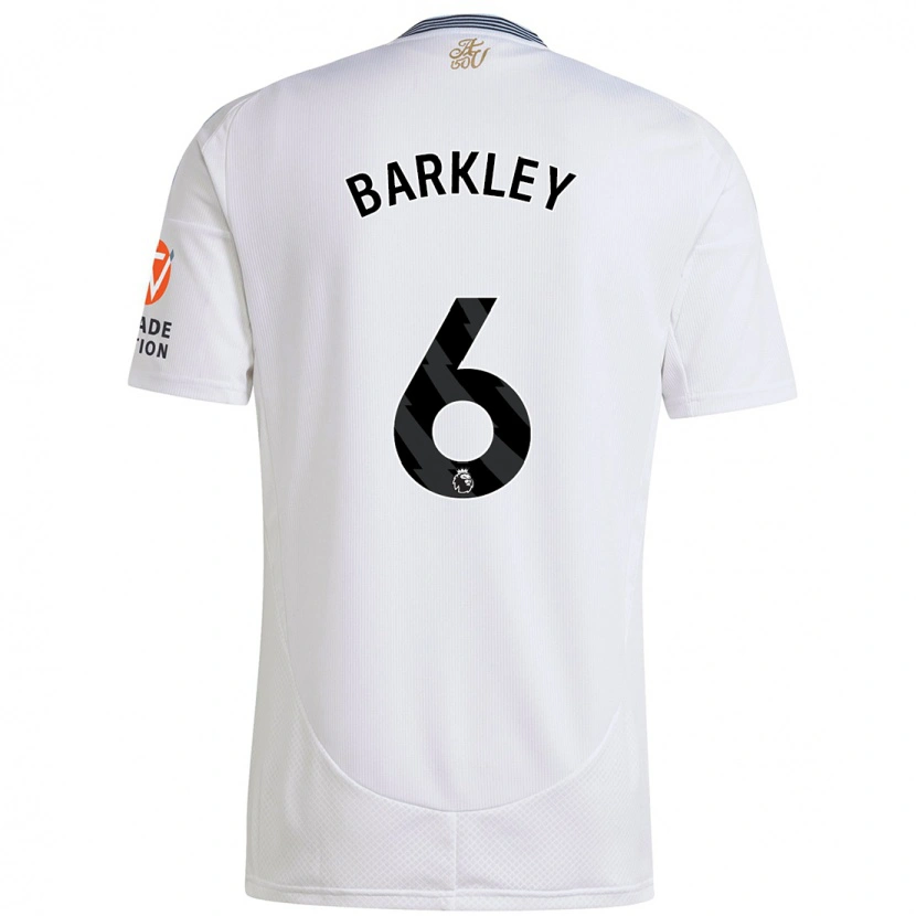 Danxen Kinder Ross Barkley #6 Weiß Auswärtstrikot Trikot 2024/25 T-Shirt