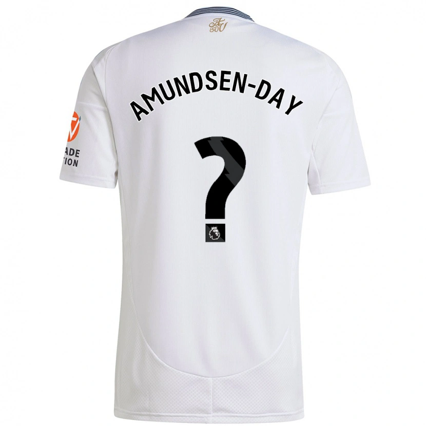 Danxen Kinder Ethan Amundsen-Day #0 Weiß Auswärtstrikot Trikot 2024/25 T-Shirt