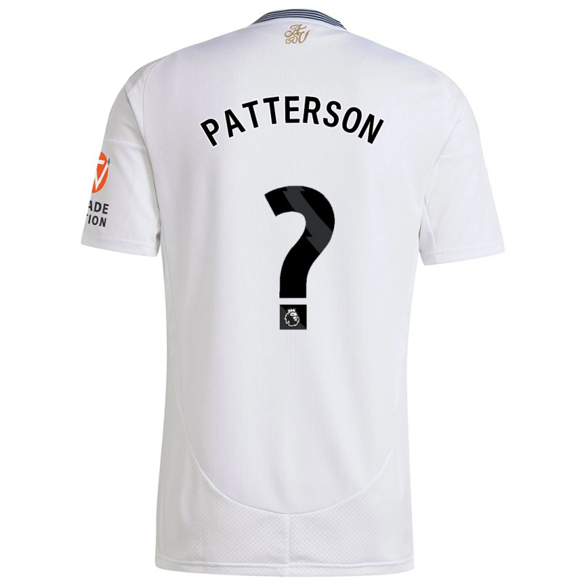 Danxen Kinder Travis Patterson #0 Weiß Auswärtstrikot Trikot 2024/25 T-Shirt