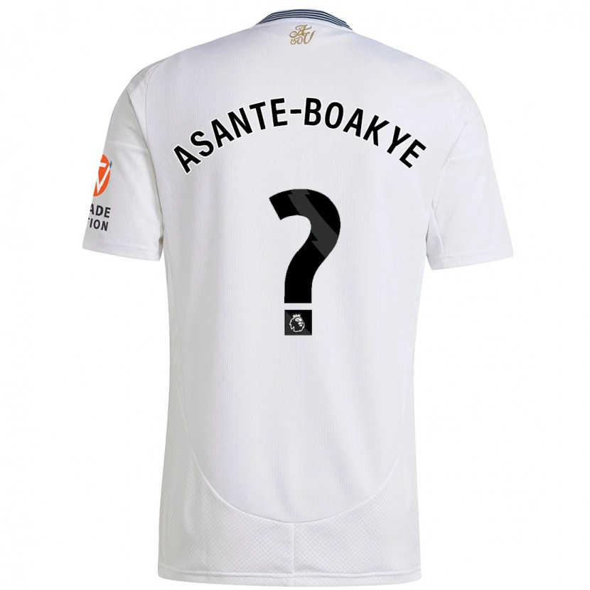 Danxen Kinder Max Asante-Boakye #0 Weiß Auswärtstrikot Trikot 2024/25 T-Shirt