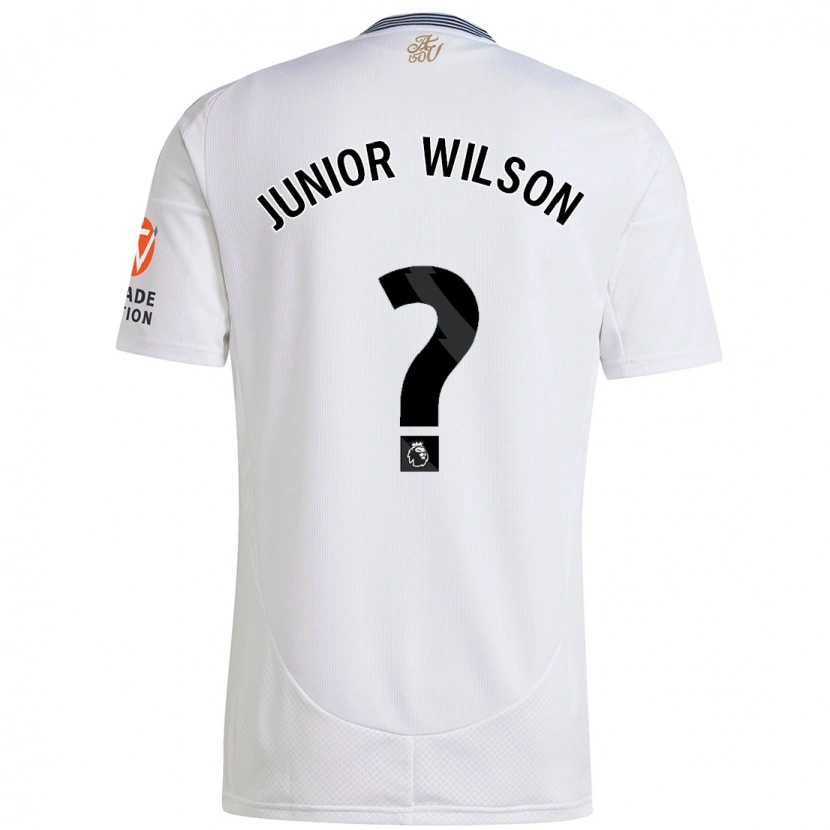 Danxen Kinder Junior Wilson #0 Weiß Auswärtstrikot Trikot 2024/25 T-Shirt