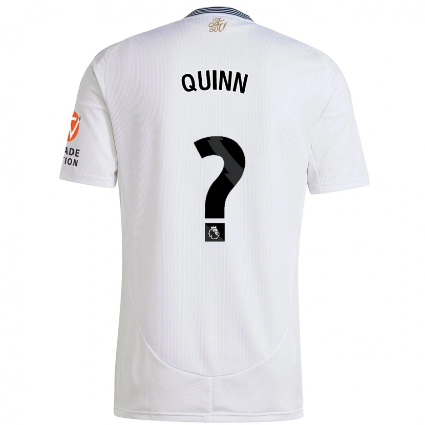 Danxen Kinder Keilan Quinn #0 Weiß Auswärtstrikot Trikot 2024/25 T-Shirt