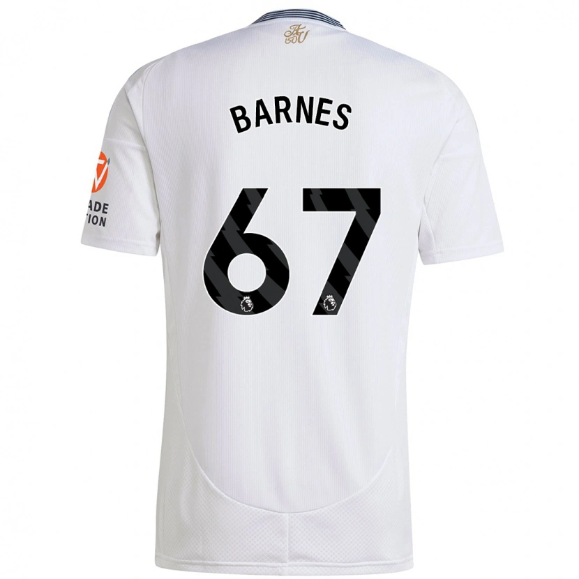 Danxen Kinder Mikell Barnes #67 Weiß Auswärtstrikot Trikot 2024/25 T-Shirt