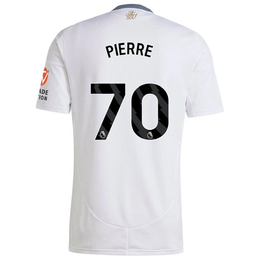 Danxen Kinder Kyrie Pierre #70 Weiß Auswärtstrikot Trikot 2024/25 T-Shirt