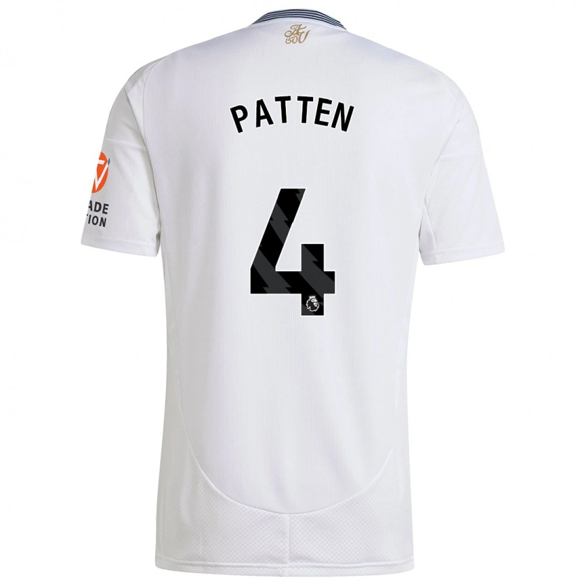 Danxen Kinder Anna Patten #4 Weiß Auswärtstrikot Trikot 2024/25 T-Shirt