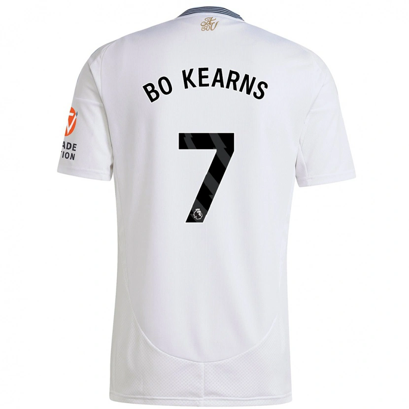 Danxen Kinder Missy Bo Kearns #7 Weiß Auswärtstrikot Trikot 2024/25 T-Shirt