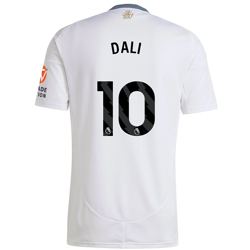 Danxen Kinder Kenza Dali #10 Weiß Auswärtstrikot Trikot 2024/25 T-Shirt