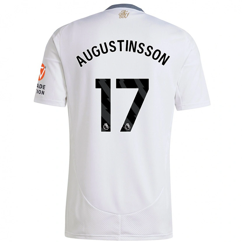 Danxen Kinder Ludwig Augustinsson #17 Weiß Auswärtstrikot Trikot 2024/25 T-Shirt