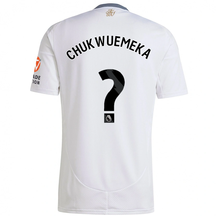 Danxen Kinder Caleb Chukwuemeka #0 Weiß Auswärtstrikot Trikot 2024/25 T-Shirt