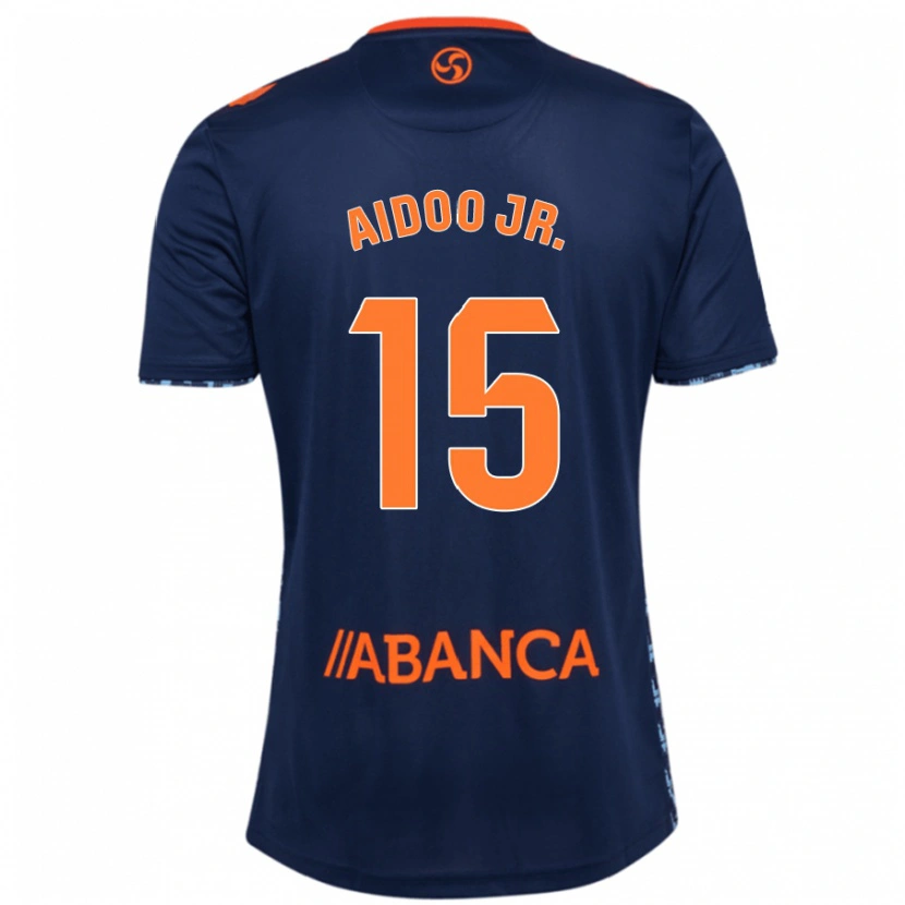 Danxen Kinder Joseph Aidoo #15 Marineblau Auswärtstrikot Trikot 2024/25 T-Shirt