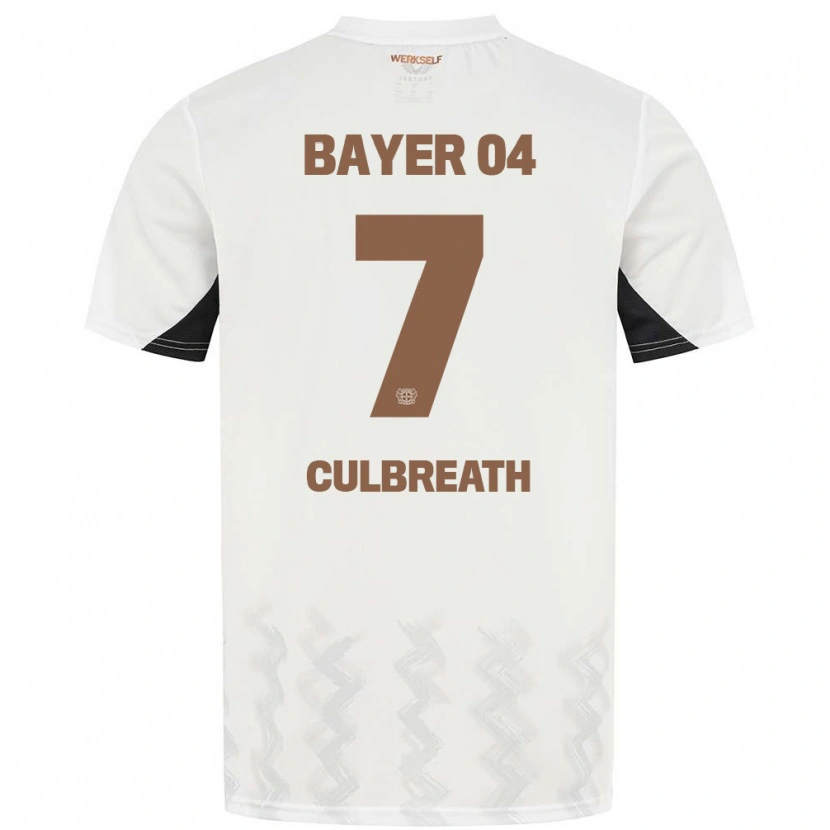 Danxen Kinder Montrell Culbreath #7 Weiß Schwarz Auswärtstrikot Trikot 2024/25 T-Shirt