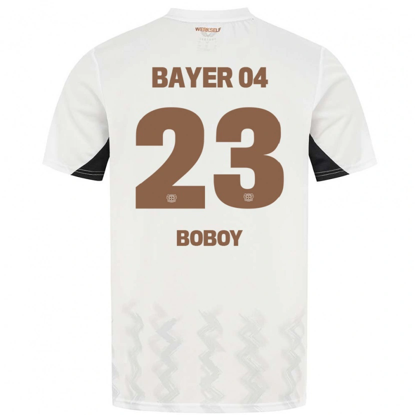 Danxen Kinder Delice Boboy #23 Weiß Schwarz Auswärtstrikot Trikot 2024/25 T-Shirt