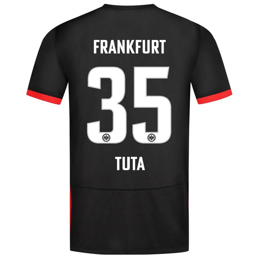 Danxen Kinder Tuta #35 Schwarz Auswärtstrikot Trikot 2024/25 T-Shirt