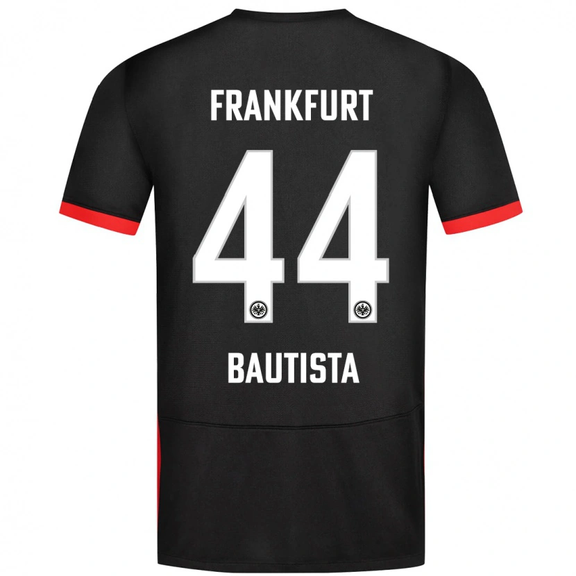 Danxen Kinder Davis Bautista #44 Schwarz Auswärtstrikot Trikot 2024/25 T-Shirt