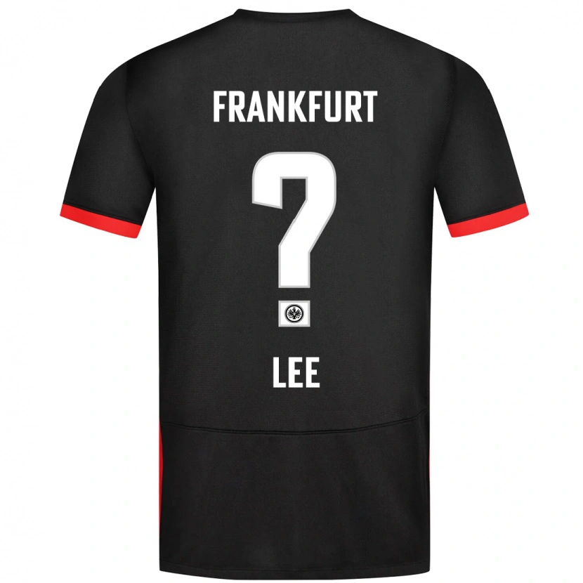 Danxen Kinder Seong-Hyun Lee #0 Schwarz Auswärtstrikot Trikot 2024/25 T-Shirt