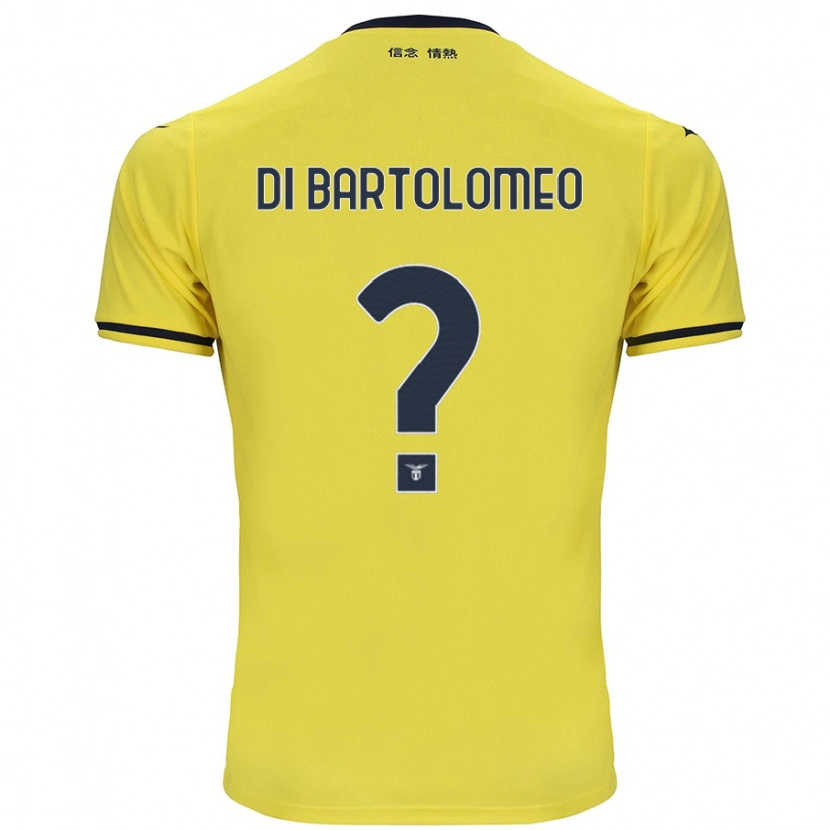 Danxen Kinder Damiano Di Bartolomeo #0 Gelb Auswärtstrikot Trikot 2024/25 T-Shirt