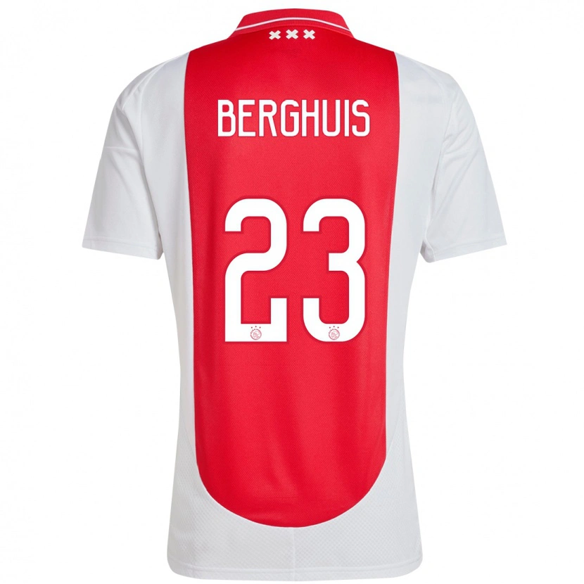 Danxen Herren Steven Berghuis #23 Rot Weiß Heimtrikot Trikot 2024/25 T-Shirt