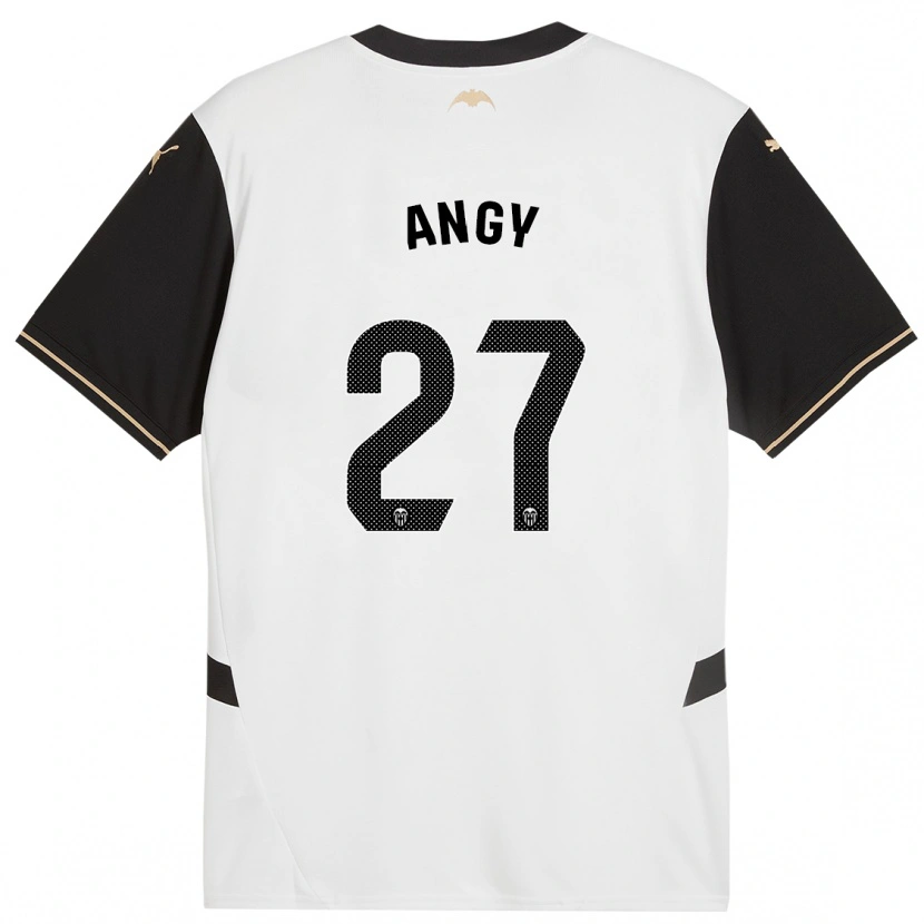 Danxen Herren Angy #27 Weiß Schwarz Heimtrikot Trikot 2024/25 T-Shirt